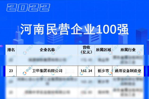 十年蝉联！云顶国际集团入围河南民营企业100强